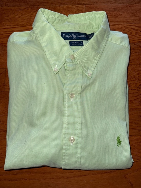 Polo Ralph Lauren Other - Ralph Lauren Light Green Button-Down Oxford Shirt